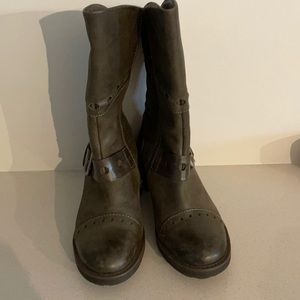 Josef Seibel brown leather boots